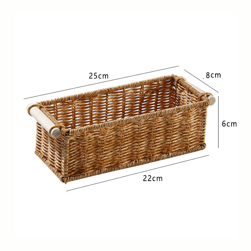 Rectangular Woven Storage Caddy Bowlift