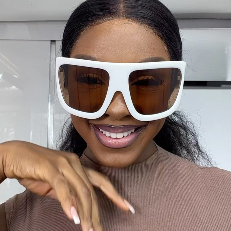 Women's sporty oversized sunglasses Bowlift