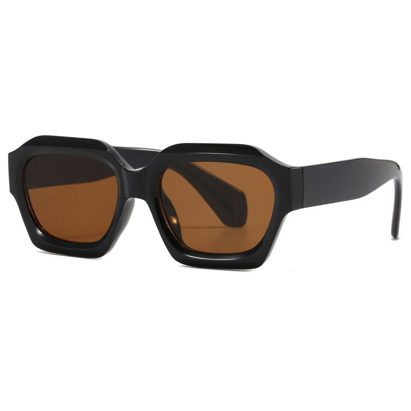 Women's fashionable geometric oversized sunglasses Bowlift