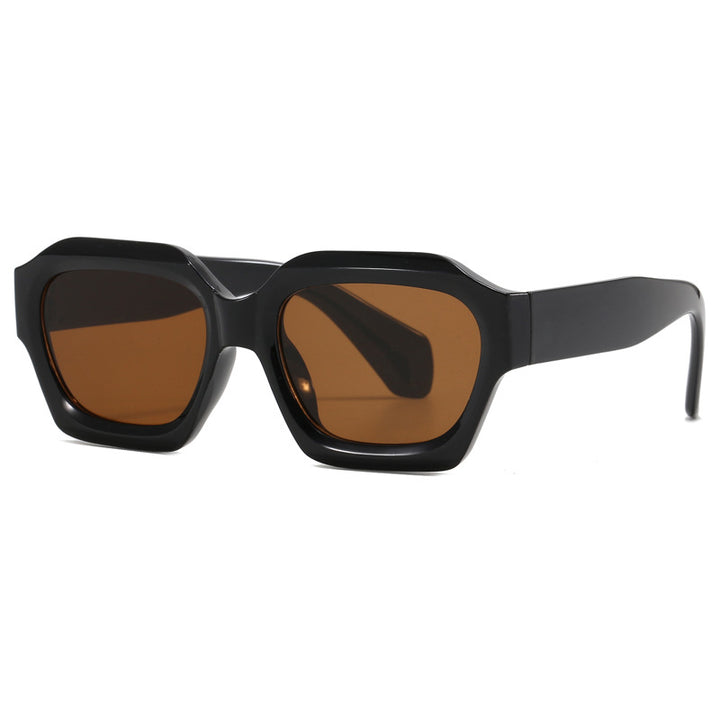 Women's fashionable geometric oversized sunglasses Bowlift
