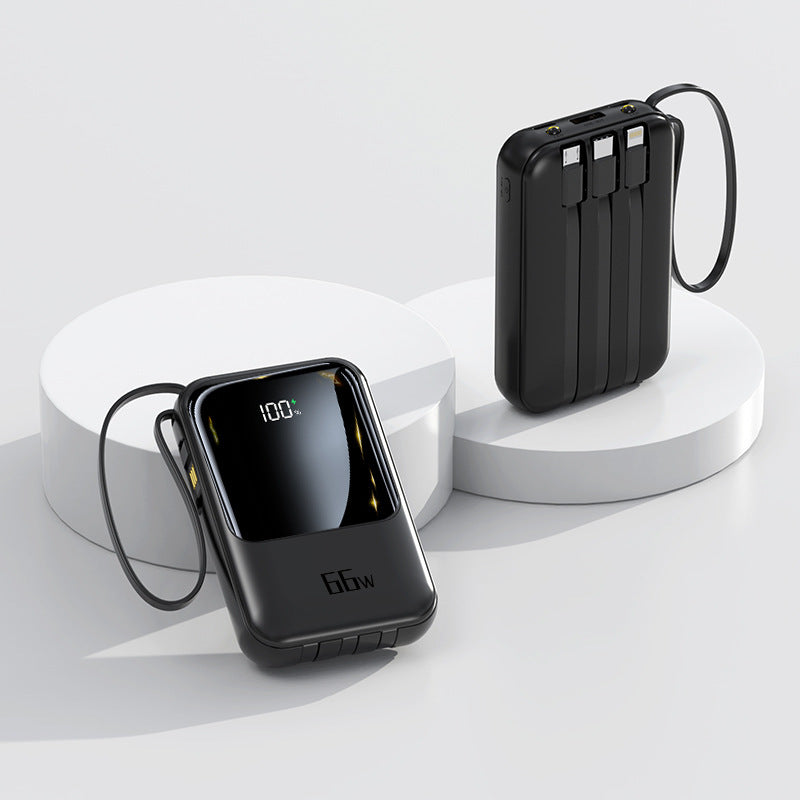 Portable power bank with fast charging function and digital display Bowlift