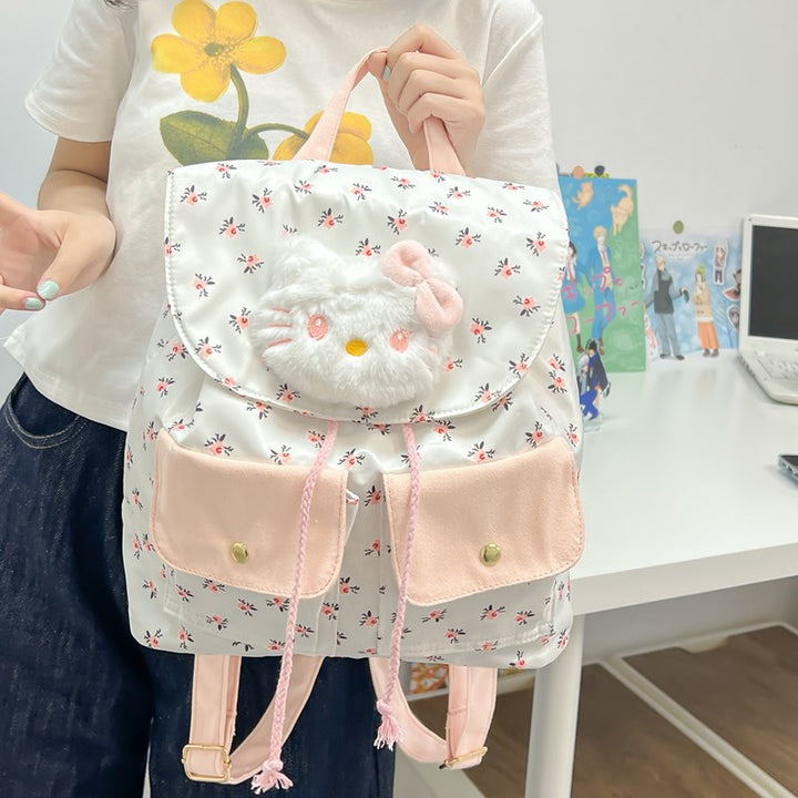 Plush backpack with playful animal motif Bowlift