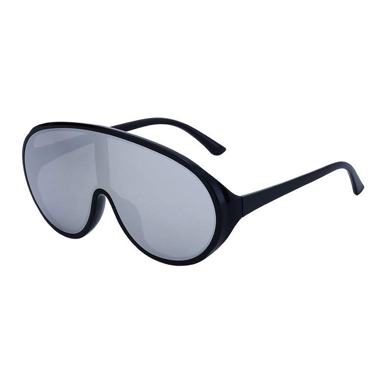 Ladies stylish sunglasses in futuristic style Bowlift