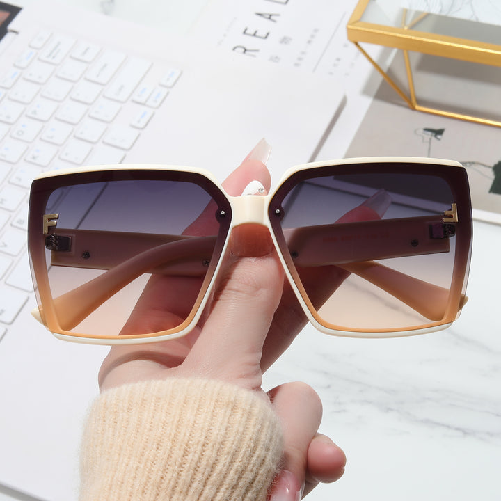 Women's modern oversized sunglasses Bowlift