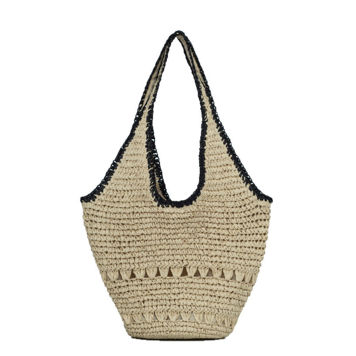 Handcrafted straw bag with sophisticated design Bowlift