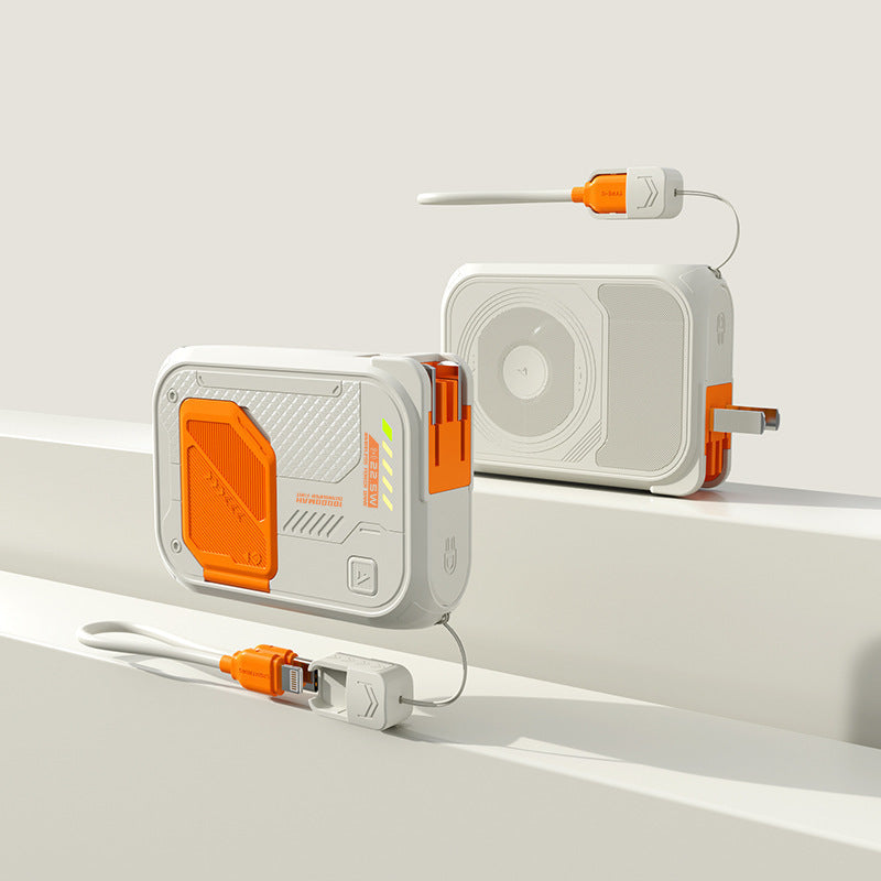 Multifunctional charger with integrated cable Bowlift