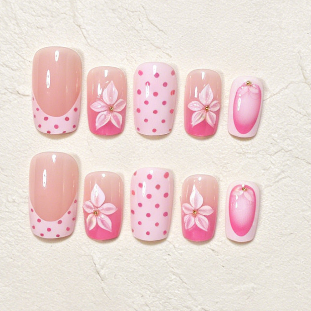 Stylish Polka Dot Nail Art Tips Bowlift