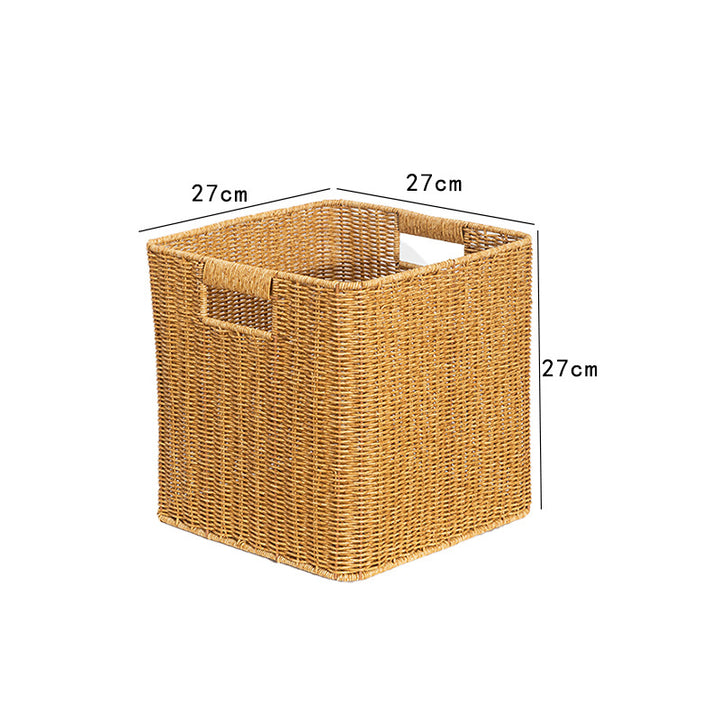 Rectangular Woven Storage Basket Bowlift