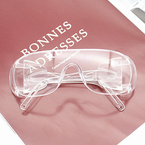 Women's Transparent Fashion Safety Glasses Bowlift