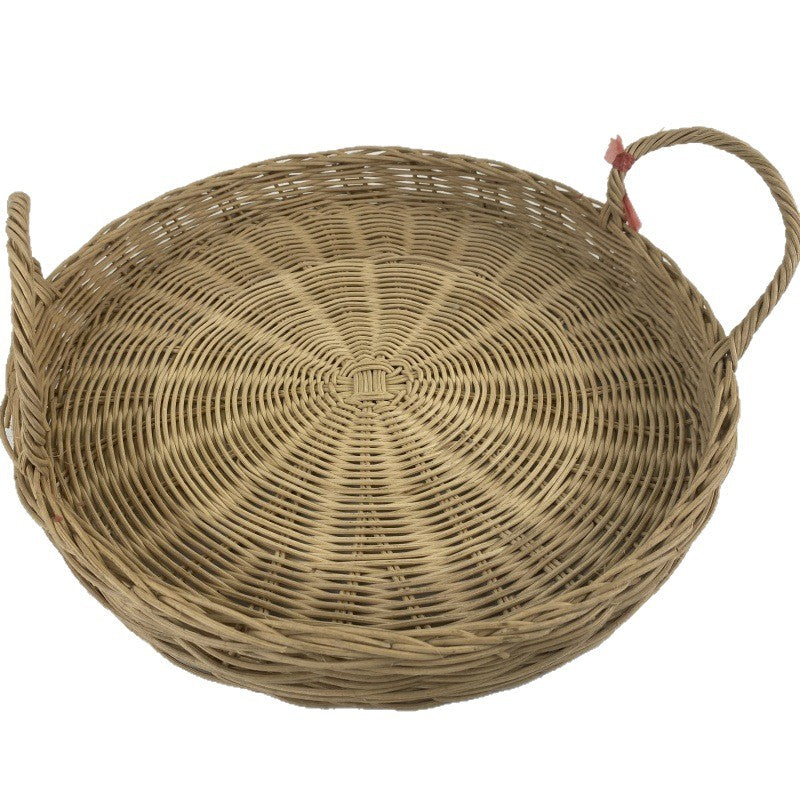 Handcrafted Woven Serving Tray Bowlift