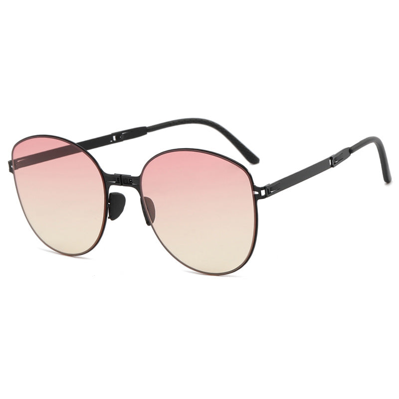 Women's trendy oversized sunglasses in futuristic design Bowlift