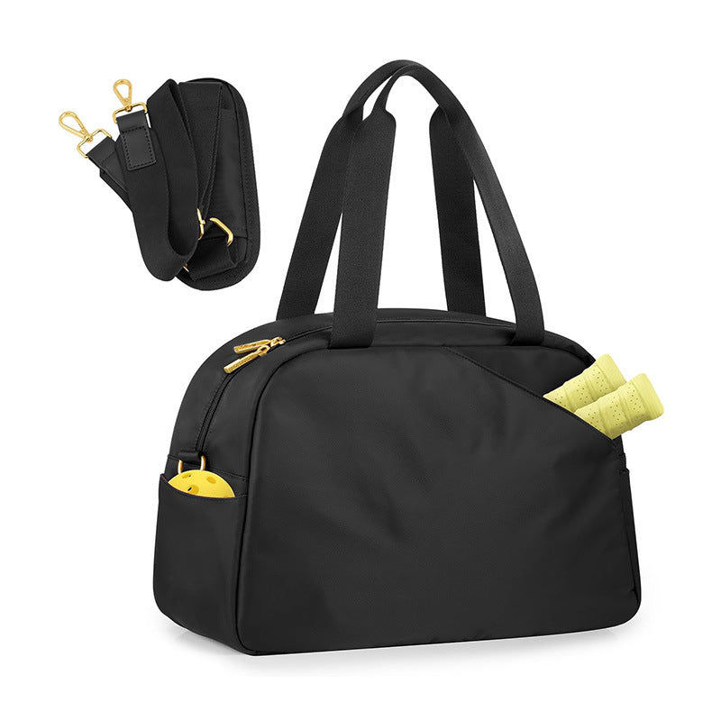 Sporty tote bag with multiple compartments and detachable shoulder strap Bowlift