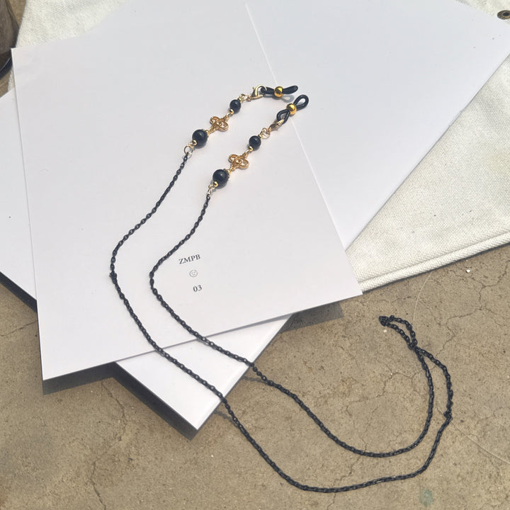 Elegant Long Pendant Necklace with Bead Accents Bowlift