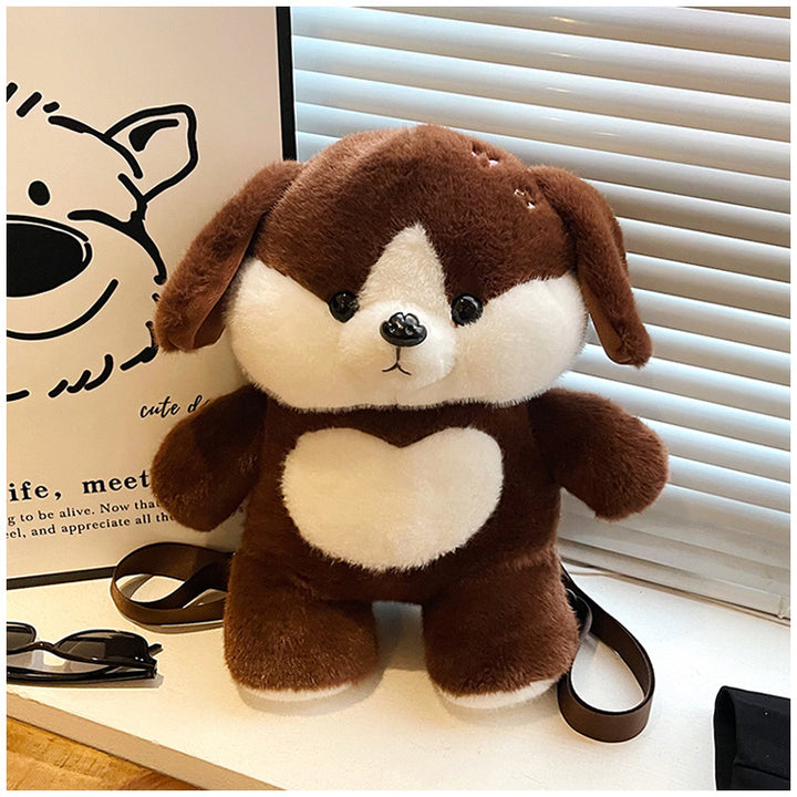 Plush Duck Shaped Backpack