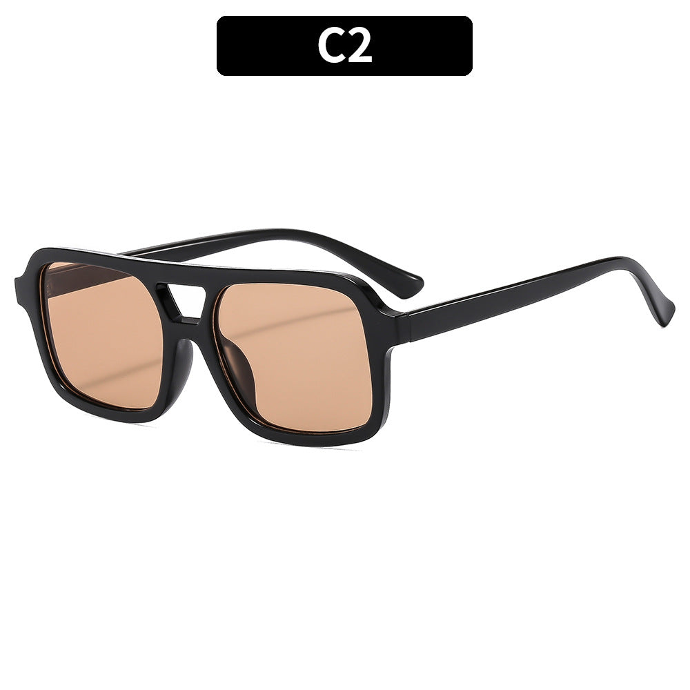 Modern Retro-Inspired Square Sunglasses