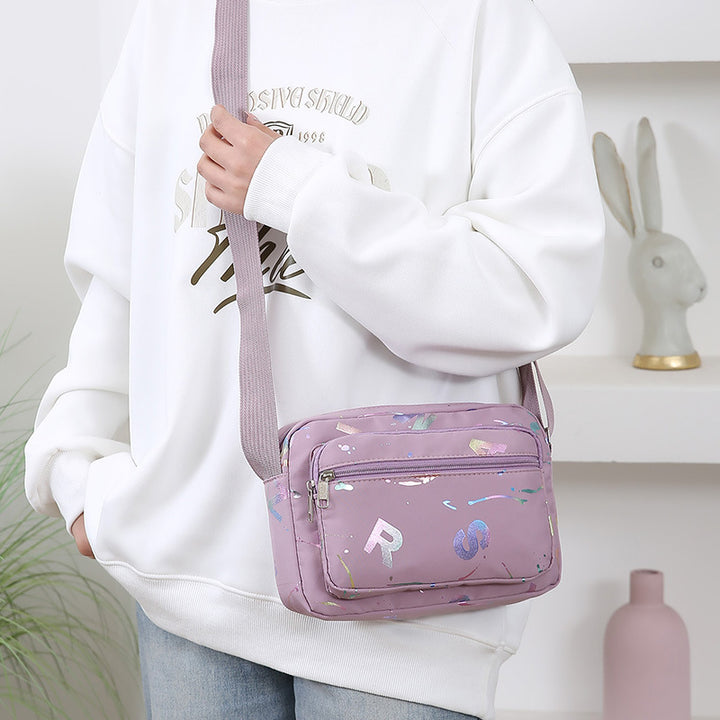 Trendy Artistic Crossbody Bag Bowlift