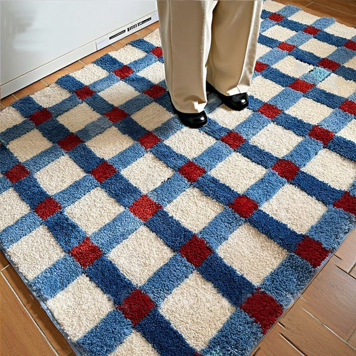 Soft Plush Geometric Area Rug