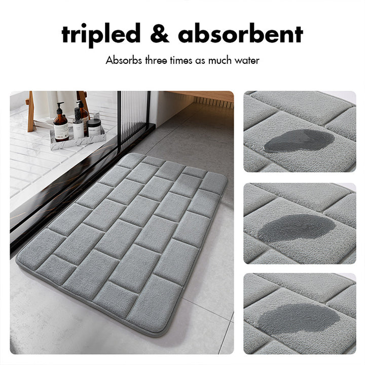 Soft Absorbent Bath Mat Bowlift