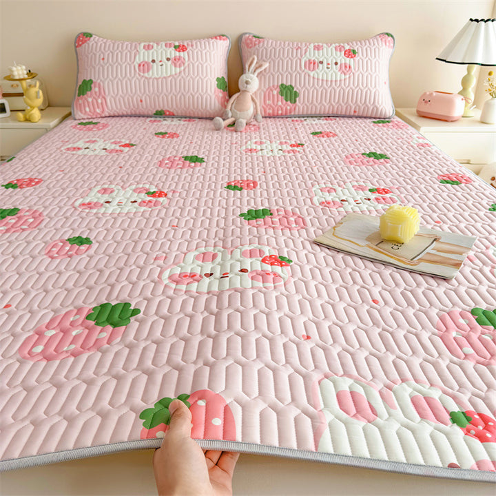 Playful Rainbow Mattress Protector
