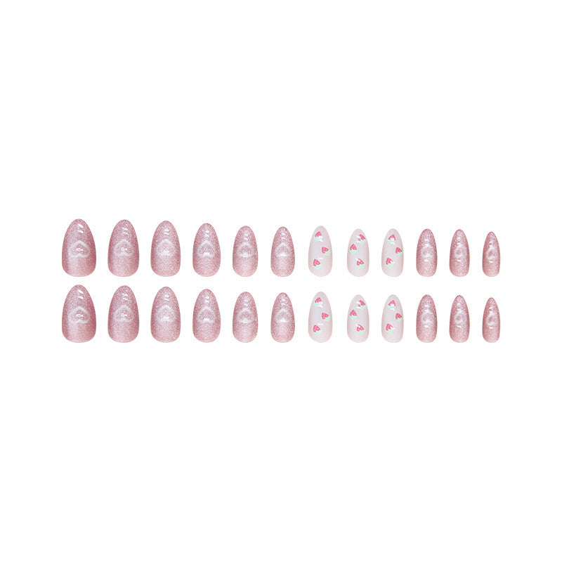 Strawberry Floral Nail Art Set Bowlift