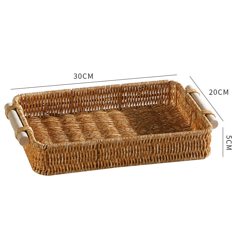 Versatile Woven Storage Tray Bowlift