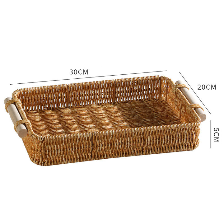 Versatile Woven Storage Tray Bowlift