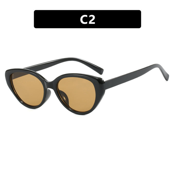 Women's Cat-Eye Sunglasses with Modern Design and UV Protection Bowlift