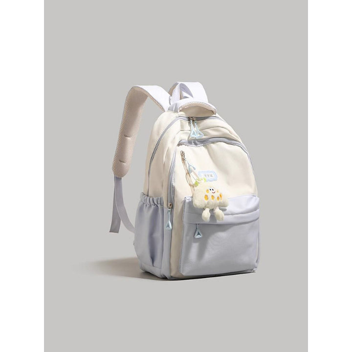 Playful Textured School Backpack Bowlift