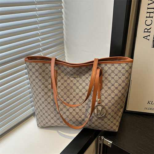 Elegant Geometric Pattern Tote Bag
