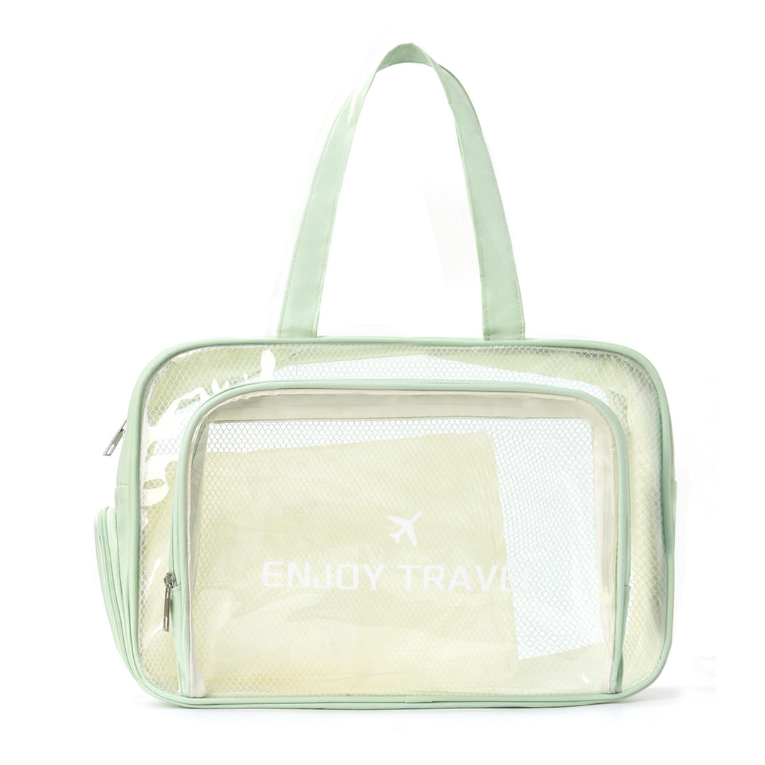 Transparent Travel Bag with Versatile Compartments Bowlift