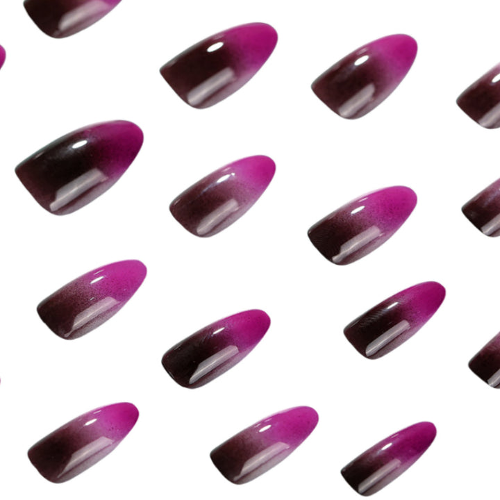 Artificial nails with modern ombre effect Bowlift