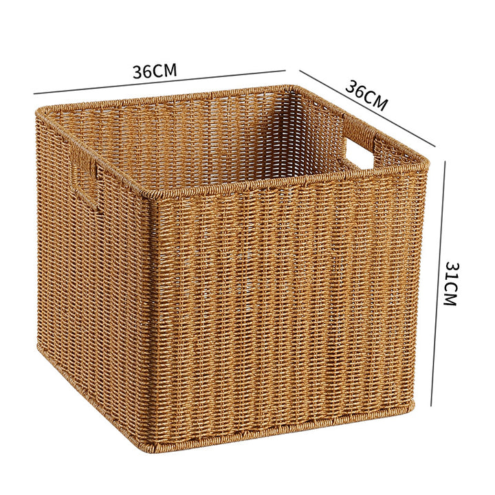 Premium Handwoven Square Storage Basket Bowlift