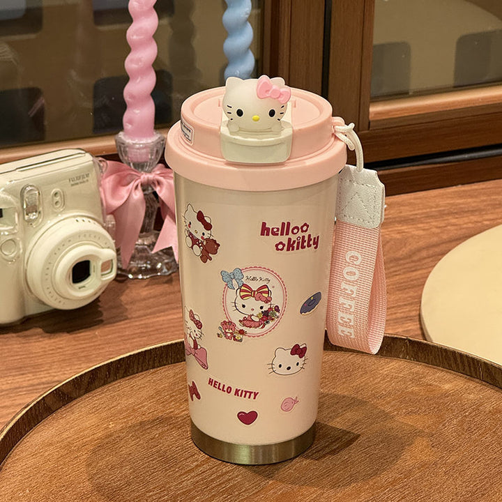Women's insulated mug with playful character design Bowlift