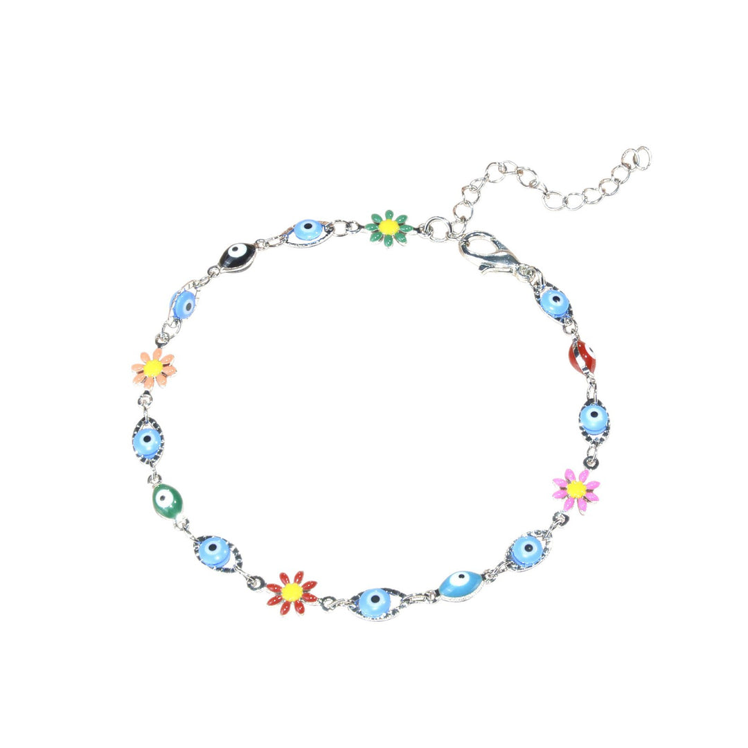 Colorful Evil Eye Charm Bracelet Bowlift 1788164354