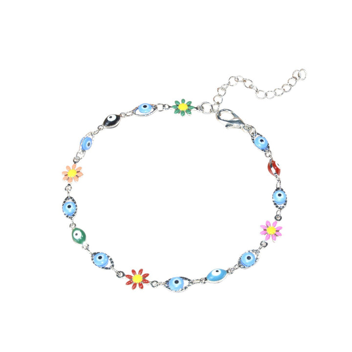 Colorful Evil Eye Charm Bracelet Bowlift 1788164354