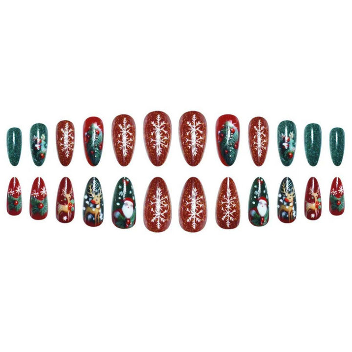 Holiday Themed Decorative Nail Art Bowlift