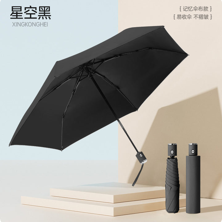 Women's Compact All-Weather Umbrella with Automatic Opening Mechanism Bowlift