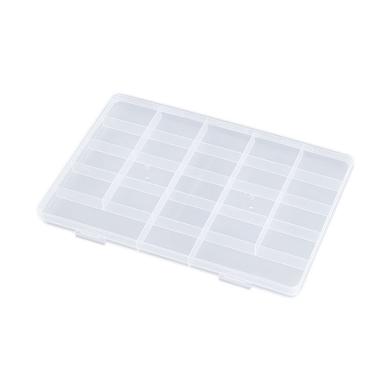 Multi-Divisional Craft Supply Storage Case Bowlift