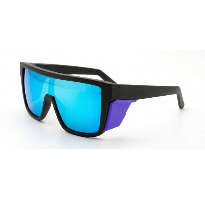Ladies sports sunglasses in a modern design with a wide frame and polarizing lenses Bowlift