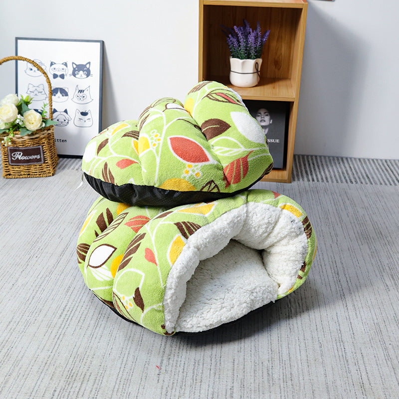 Cozy Fleece Indoor Booties   Dog Bed