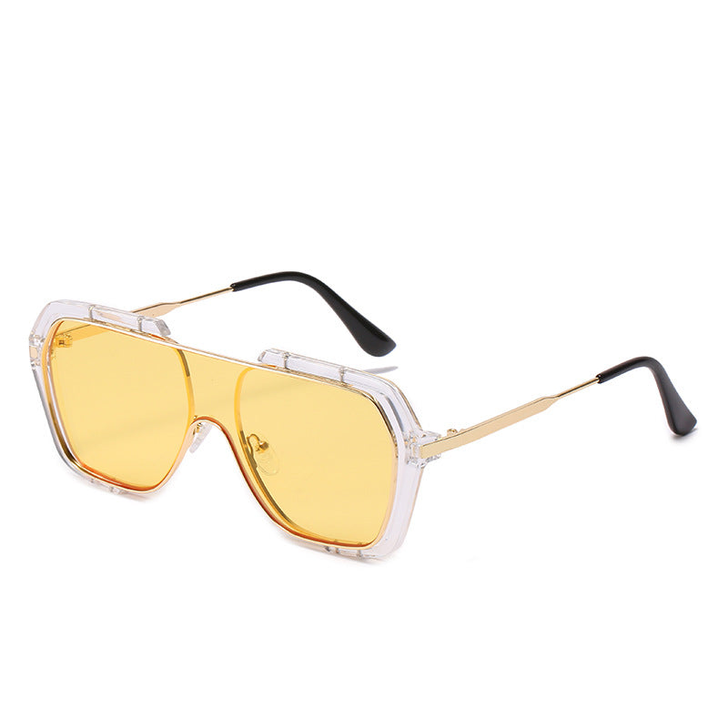 Statement Oversized Angular Sunglasses Bowlift