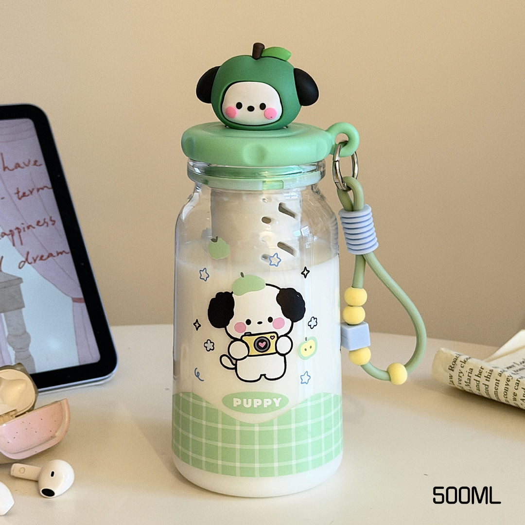 Women's creative drinking bottle with fruit motif Bowlift