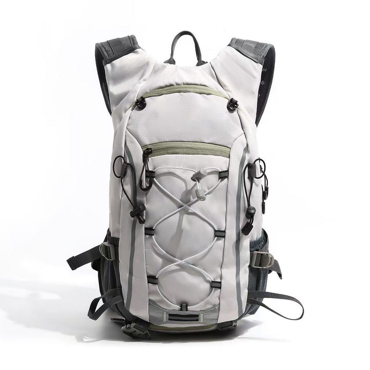 Sporty hiking backpack with ergonomic carrying system and reflective accents Bowlift