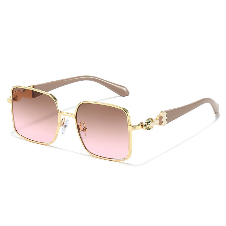 Chic Decorative Square Frame Sunglasses Bowlift