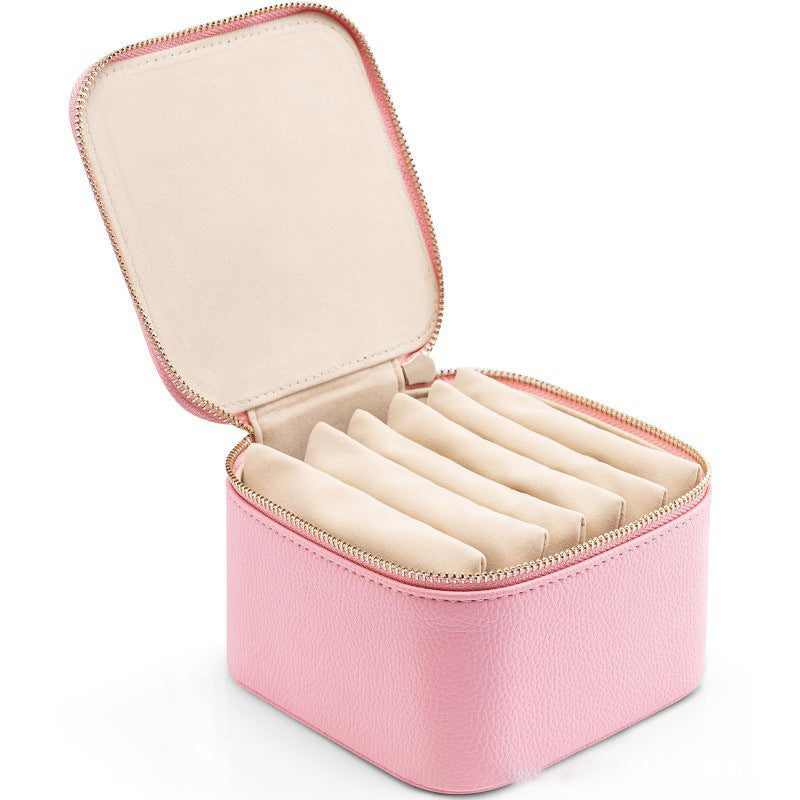 Cosmetic organizer handbag with transparent compartments Bowlift