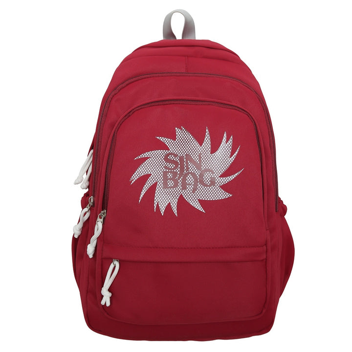 Graphic Print Laptop Backpack Bowlift