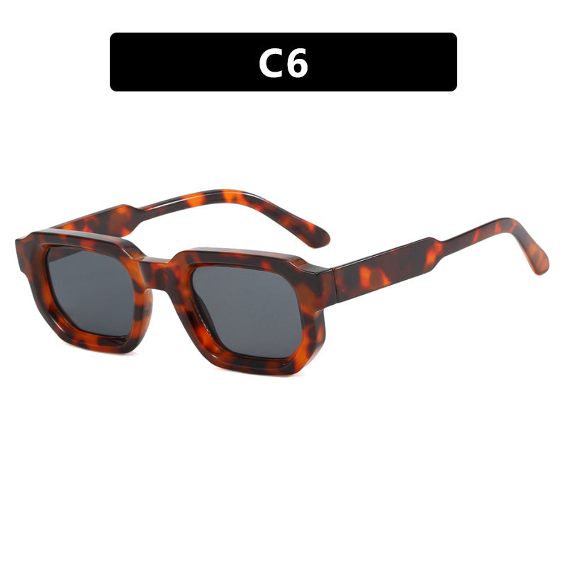 Women's modern sunglasses in innovative rectangular design Bowlift
