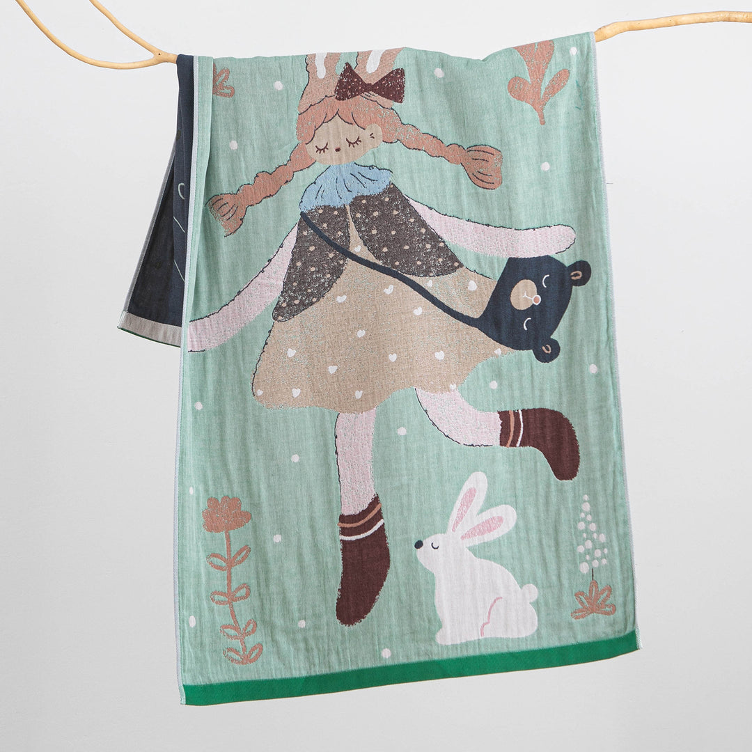 Women's cuddly cloth with processed bear motif Bowlift