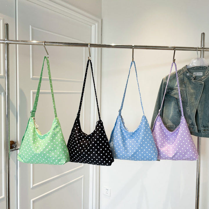 WoStylish Polka Dot Hobo Bag Bowlift