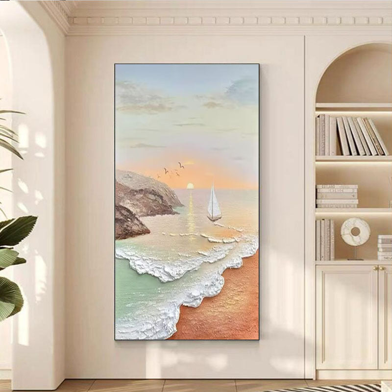 Coastal Serenity Canvas Artwork